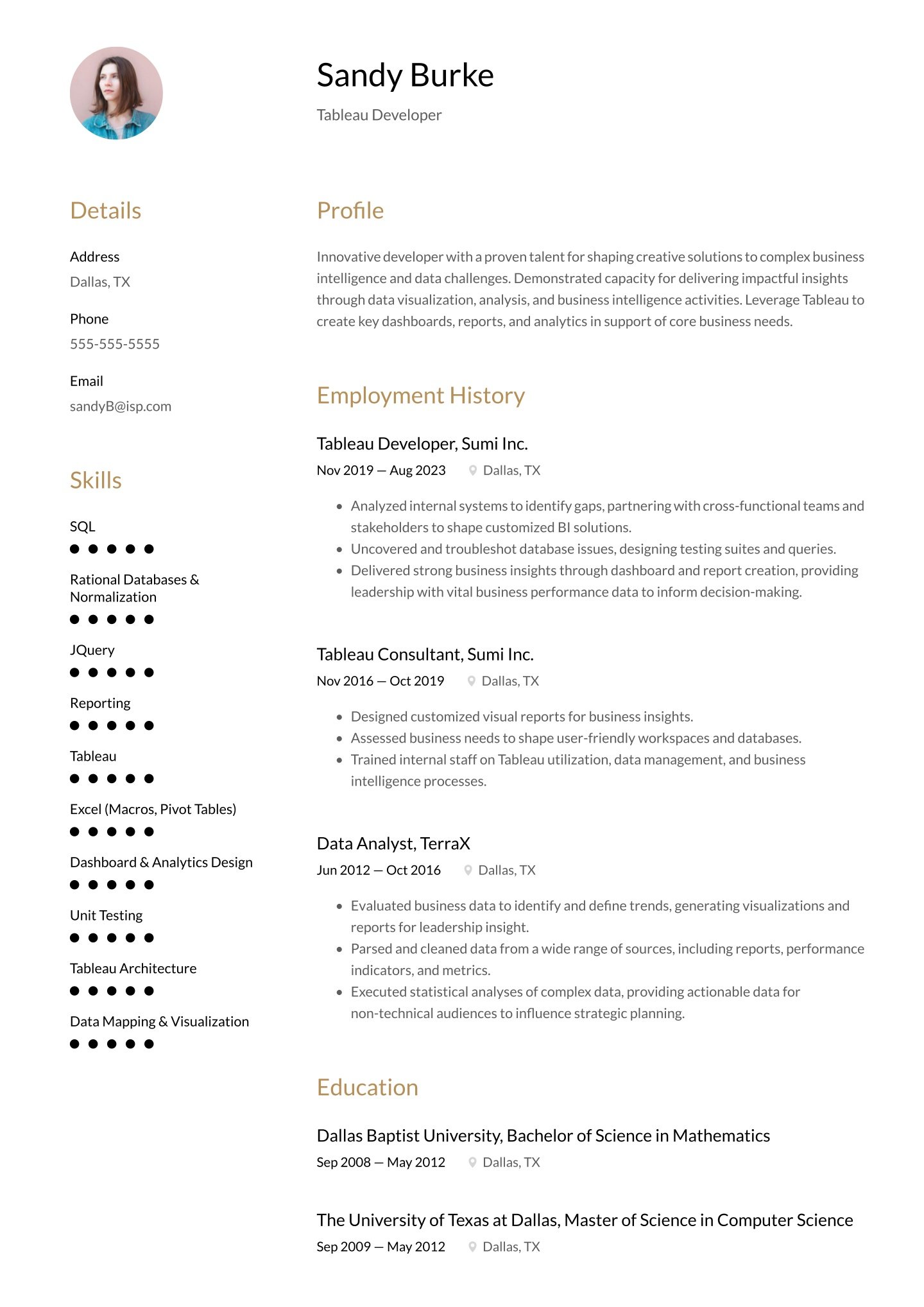 Mid-career Tableau Developer Translation missing: en.examples.cover_letter_example